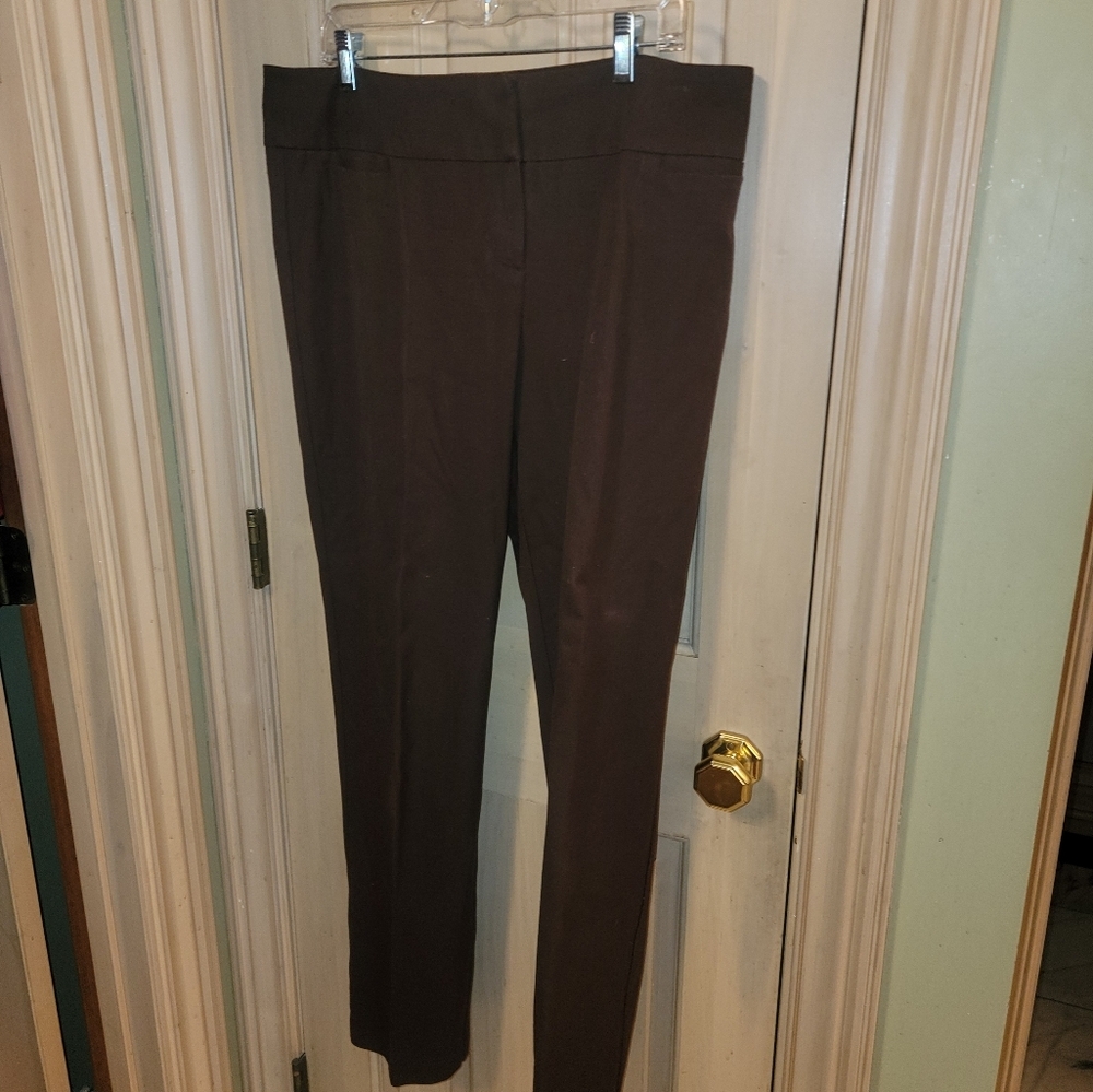 Misses sz 14 Yvos Brown Pants - Picture 7 of 7
